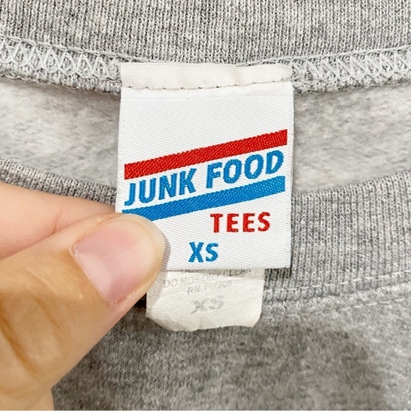 JUNK FOOD 4X4 Bronco Sweatshirt Women's Grey Crewneck Retro Size XS - Picture 6 of 8